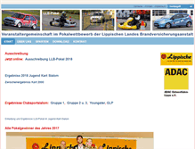 Tablet Screenshot of llb-pokal.adac-owl.de